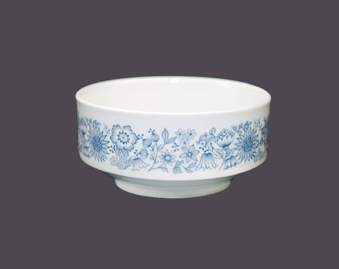 Royal Doulton Cranbourne stemmed fruit nappie, dessert bowl. Fine Hotel China made in England.