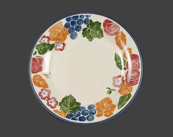 Staffordshire Tableware Chianti salad plate made in England. Sold individually.