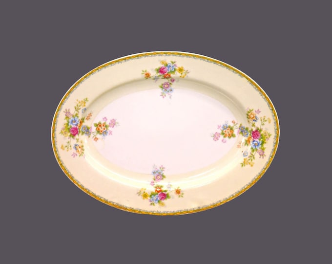Gold China GOC35 oval platter made in Japan.