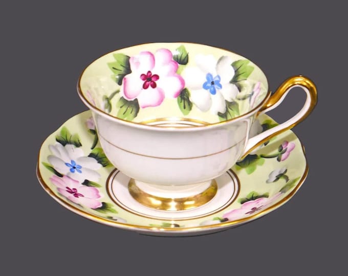 Vintage Royal Albert 2847 bone china cup and saucer set made in England.