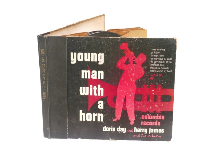 Young Man with a Horn five-record set. Doris Day, Harry James, Frank Sinatra, more. Columbia House. Gift for him. Gift for dad.