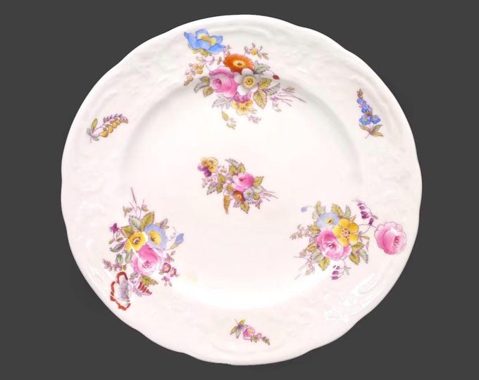 Antique art-nouveau era Coalport 8417 Sevres salad plate made in England. Sold individually.