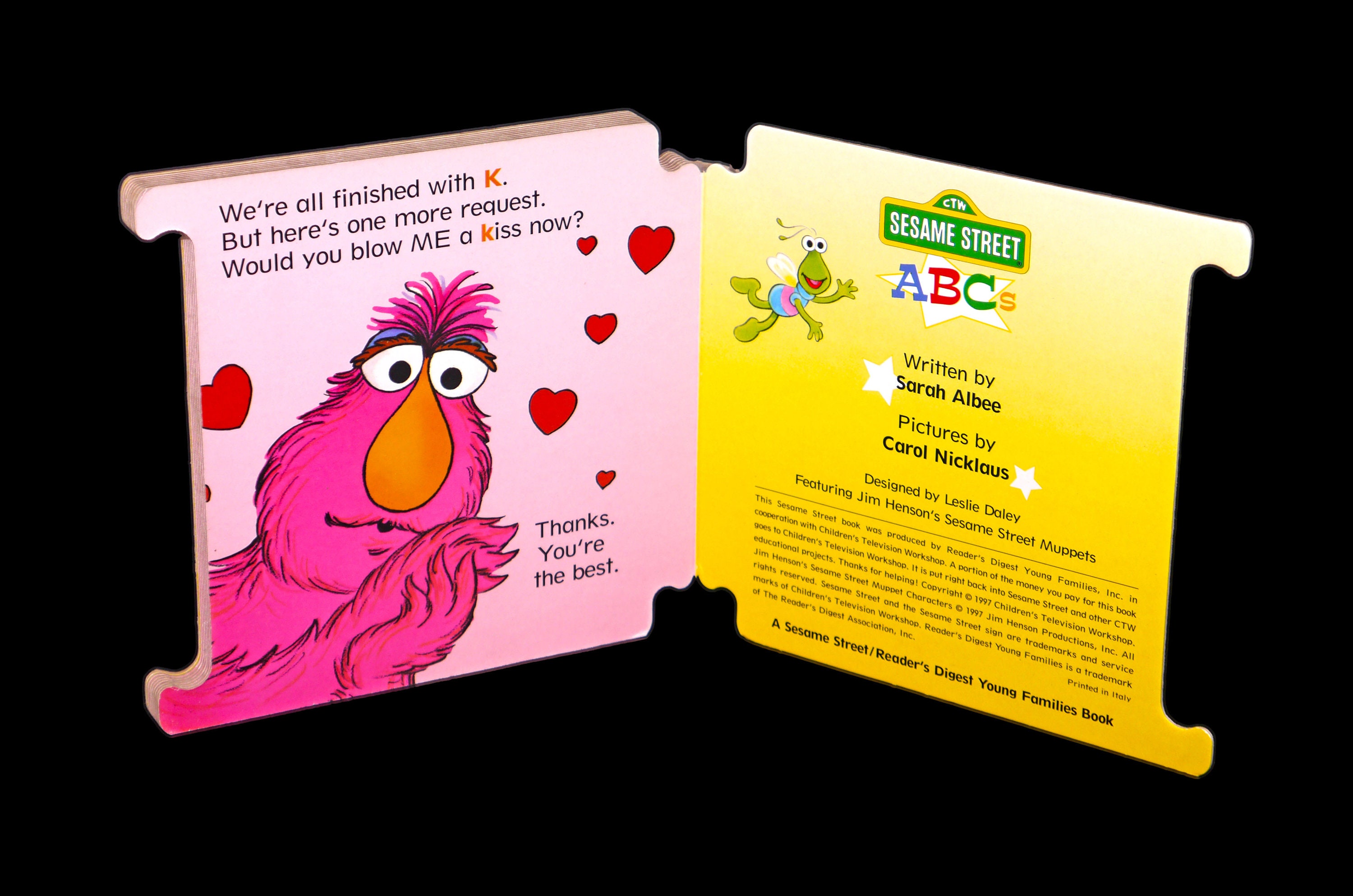sesame-street-letter-k-k-is-for-kisses-oscar-the-grouch-etsy-canada