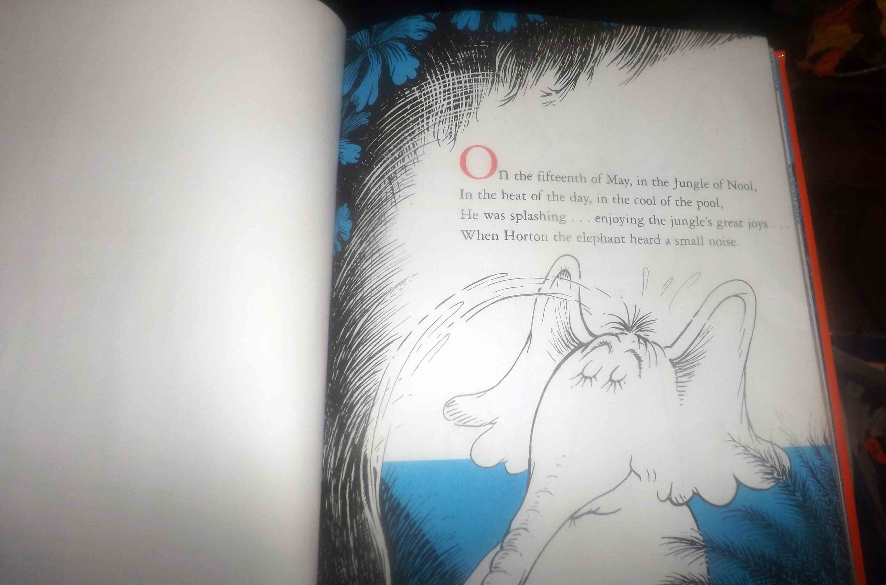 Vintage (1991) children's hardcover book Horton Hears a Who by Dr