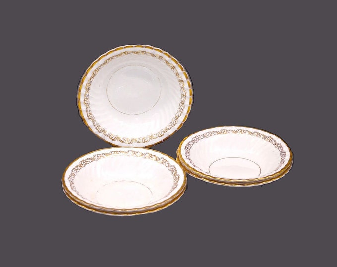 Five Foley 3146 | FOL29 fruit nappies, dessert bowls made in England.