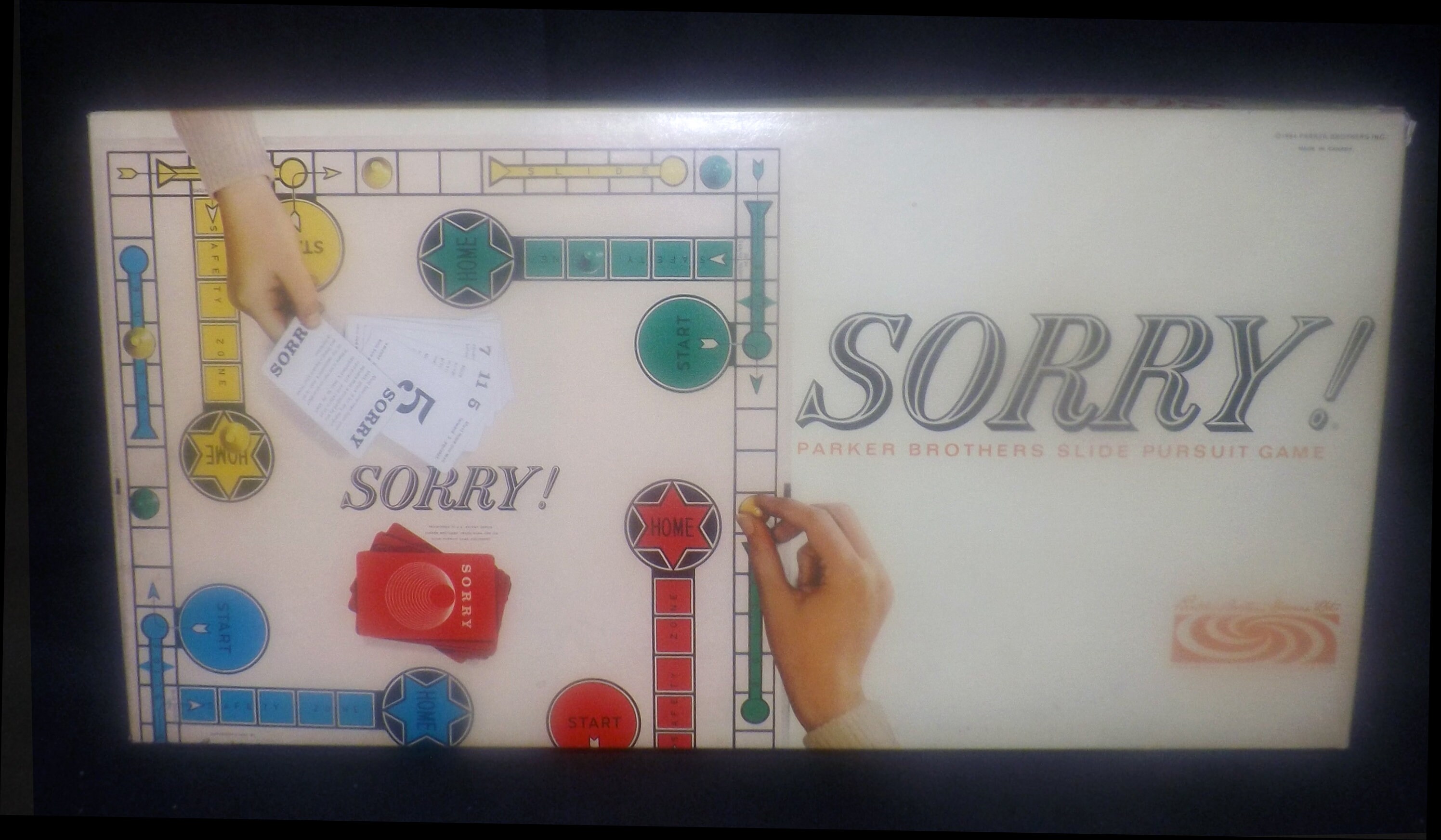 Vintage 1964 Sorry Board Game Parker Brothers Complete With Original Instruction Booklet Vintage 1964 Sorry Board Game Parker Brothers Complete With Original Instruction Booklet