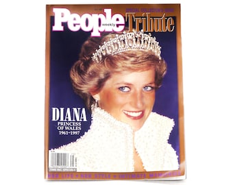 Vintage People Magazine 1997 Princess Diana Commemorative