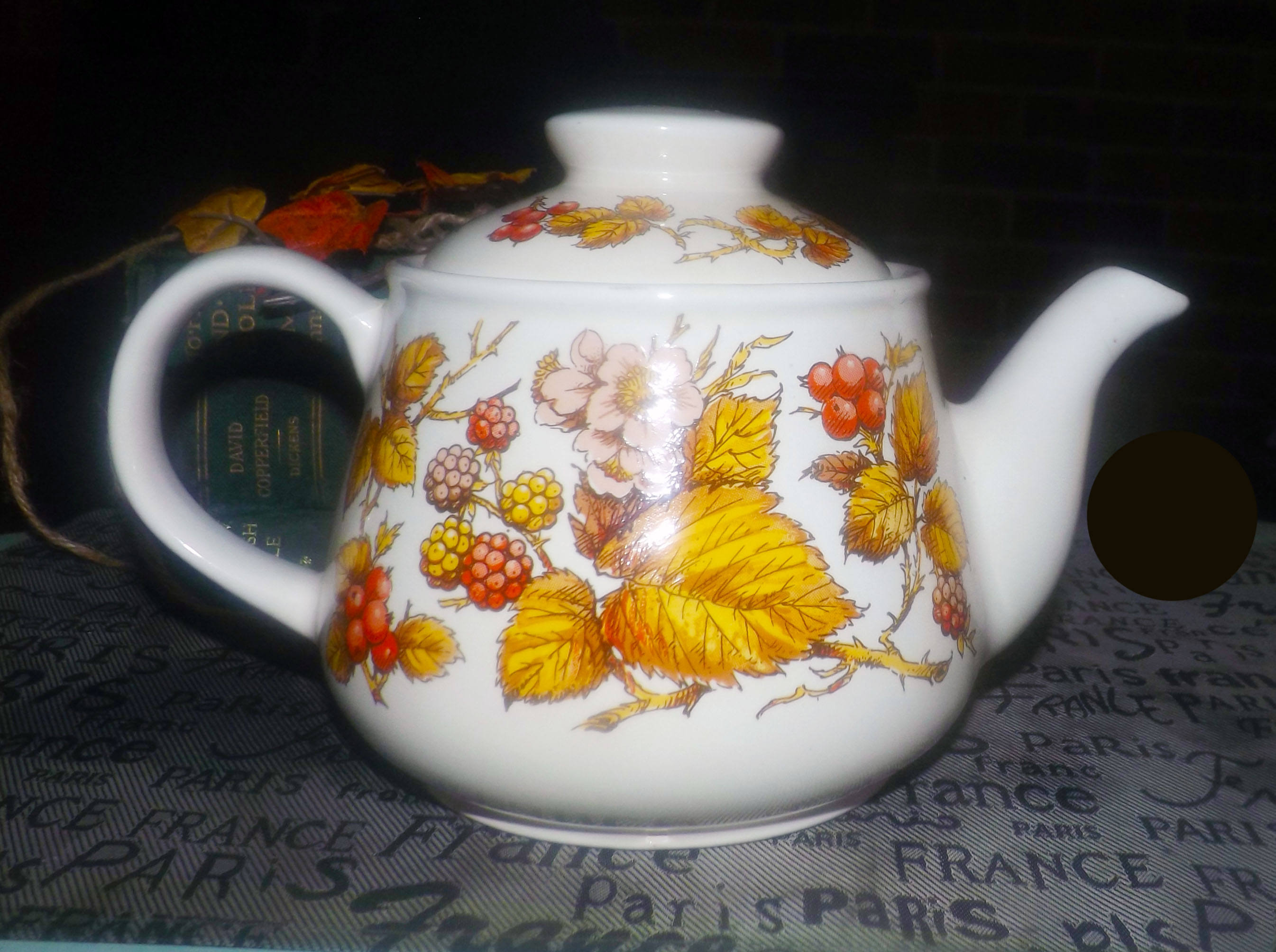 Vintage 1970s Sadler Teapot With Lid. Fall Autumncolored Etsy Canada