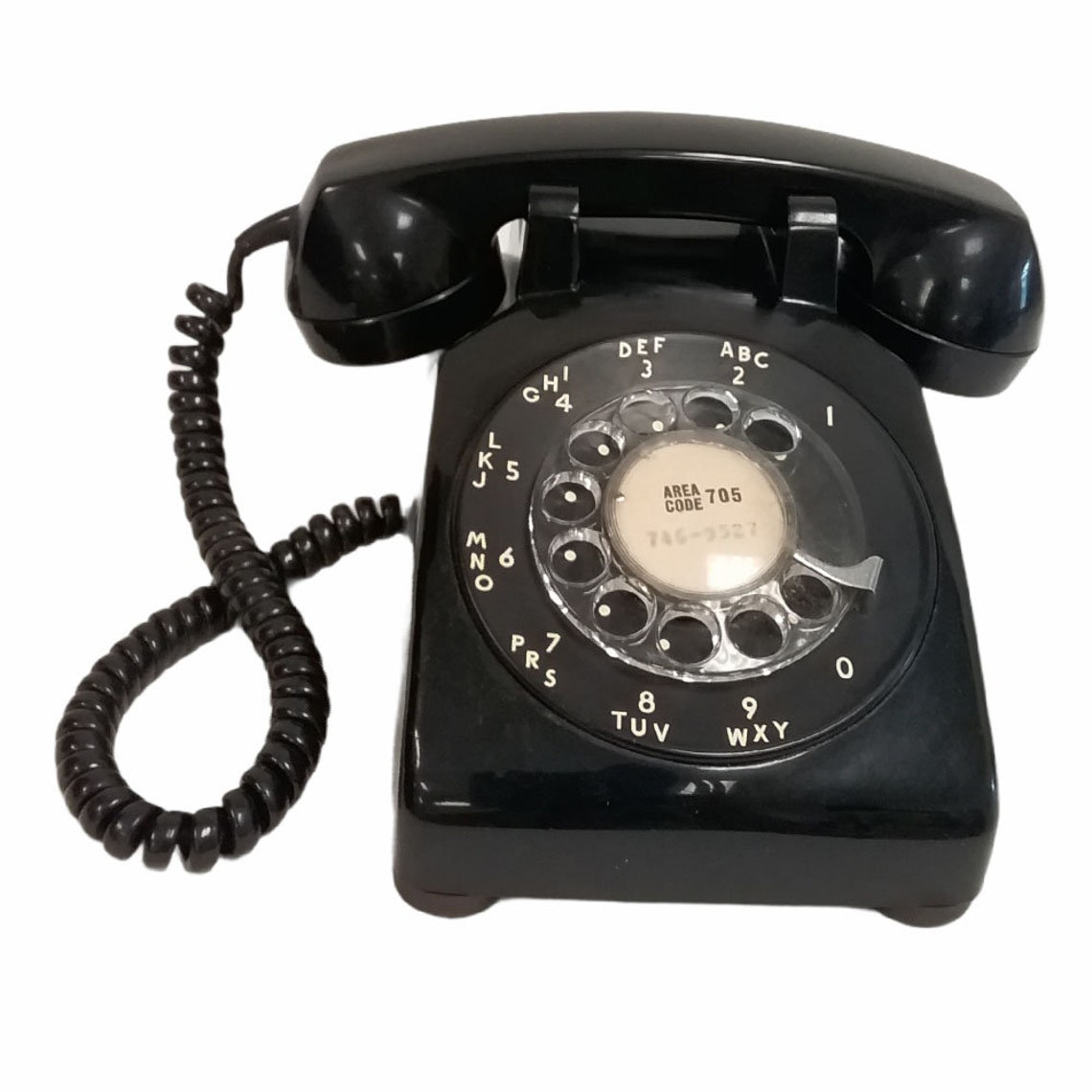Vintage 1960s1970s Bell Telephone Rotary Dial Phone. Choice Etsy Canada