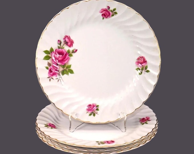 Johnson Brothers Enchantment luncheon plates. Snowwhite Regency ironstone made in England. Choose quantity below.