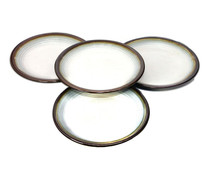 Franciscan Chestnut stoneware bread plates made in England. Choose quantity below.