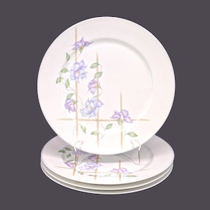 Vintage Denby Harmony large dinner plates. Denby Pastel Collection made Portugal.