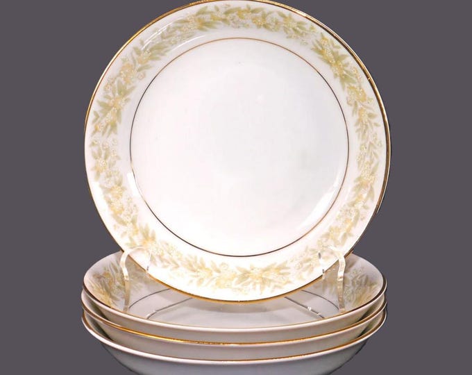 Four Nitto Pastorale fruit nappies, dessert bowls made in Japan.