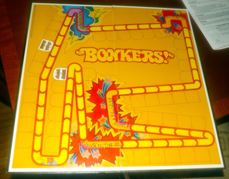 Vintage 1978 Bonkers This Game is Bonkers board game by Etsy