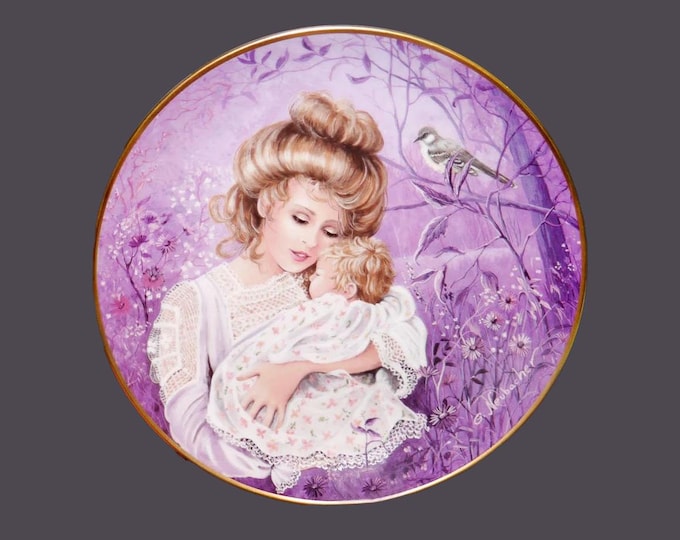Kaiser The Mockingbird Lullabies of the World numbered collector plate with box and pamphlets. Gerda Neubacher. Germany.