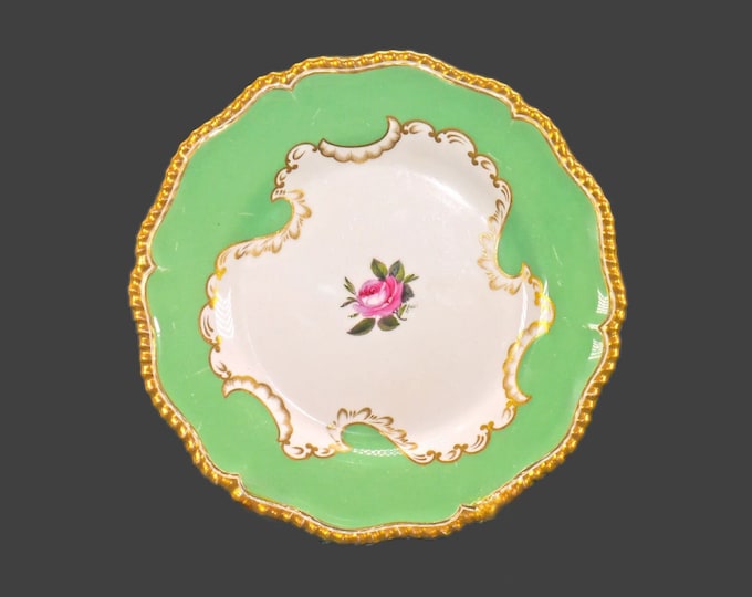 Royal Worcester Z158 hand-painted, signed, numbered luncheon plate made in England.