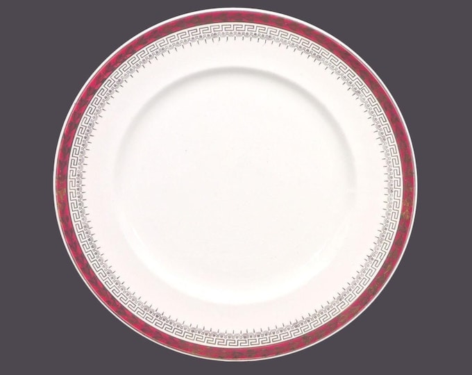 North Staffordshire Pottery Royalty | NOS1 dinner plate made in England. Sold individually.