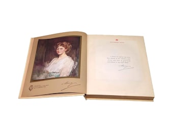 Antique WWI Princess Mary's Gift Book: Hodder & Stoughton, 1914