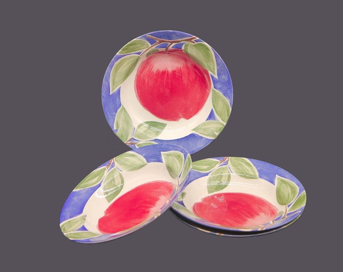Eaton Home EAT8 rimmed soup bowls. Fresh Apples. Choose quantity below.