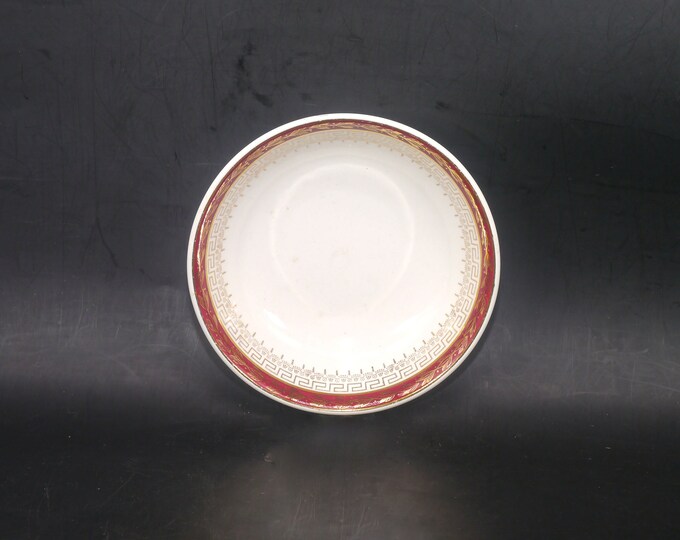 North Staffordshire Pottery NOS1 | Royalty fruit nappie, dessert bowl made in England. Sold individually.