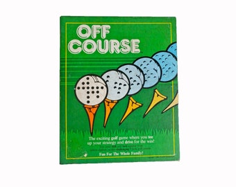 Off Course golfing board game. Slade Games. Complete. Gift for him. Gift for dad. Golf gift.