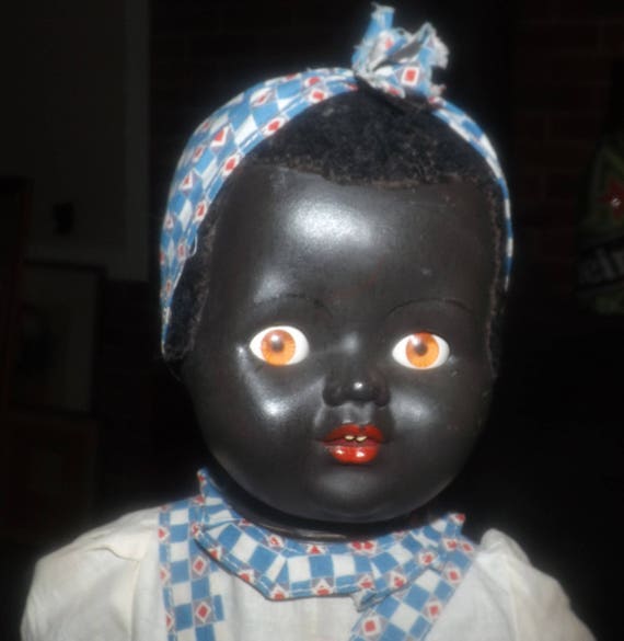 Mid Century 1953 Mandy Lou African American Walker Doll And Etsy