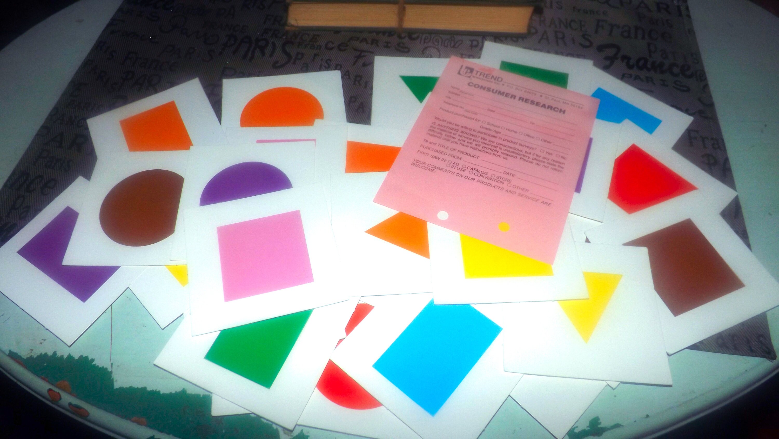 Download Vintage (1984) Color & Shape bingo board game by Trend. Made in USA. Complete. Great learning ...