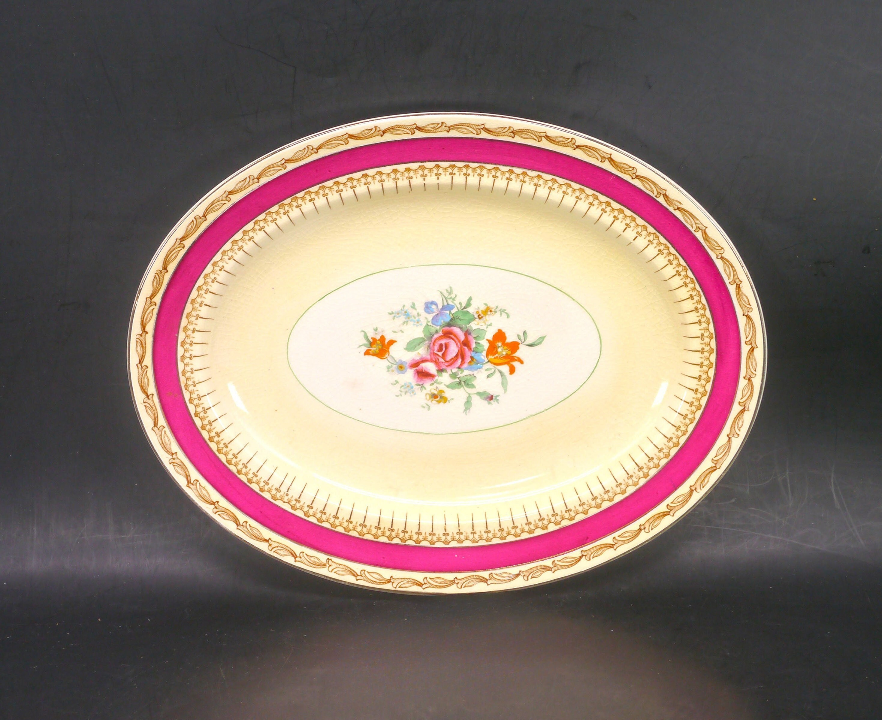 英国 オーバル 特大 大皿 ALFRED MEAKIN アルフレッドミーキン 【公式