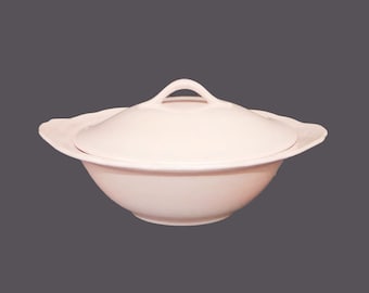 Vintage Grindley Peach Petal covered serving bowl. Petalware made in England.