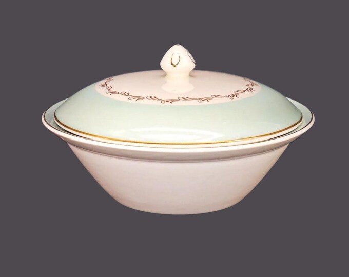 Antique Edwardian Age Johnson Brothers JB917 covered serving bowl made in England.