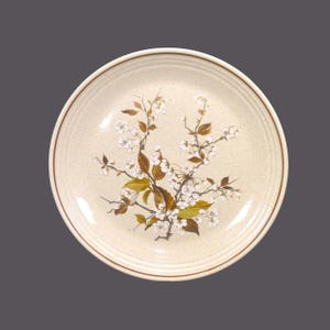 Royal Doulton Wild Cherry LS1038 stoneware dinner plate. Lambethware stoneware made in England. Sold individually.