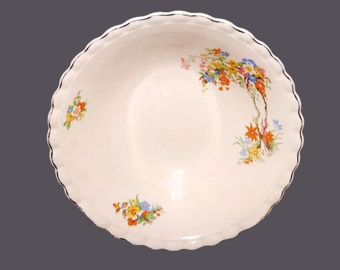 Antique J&G Meakin MEK188 round serving bowl made in England.