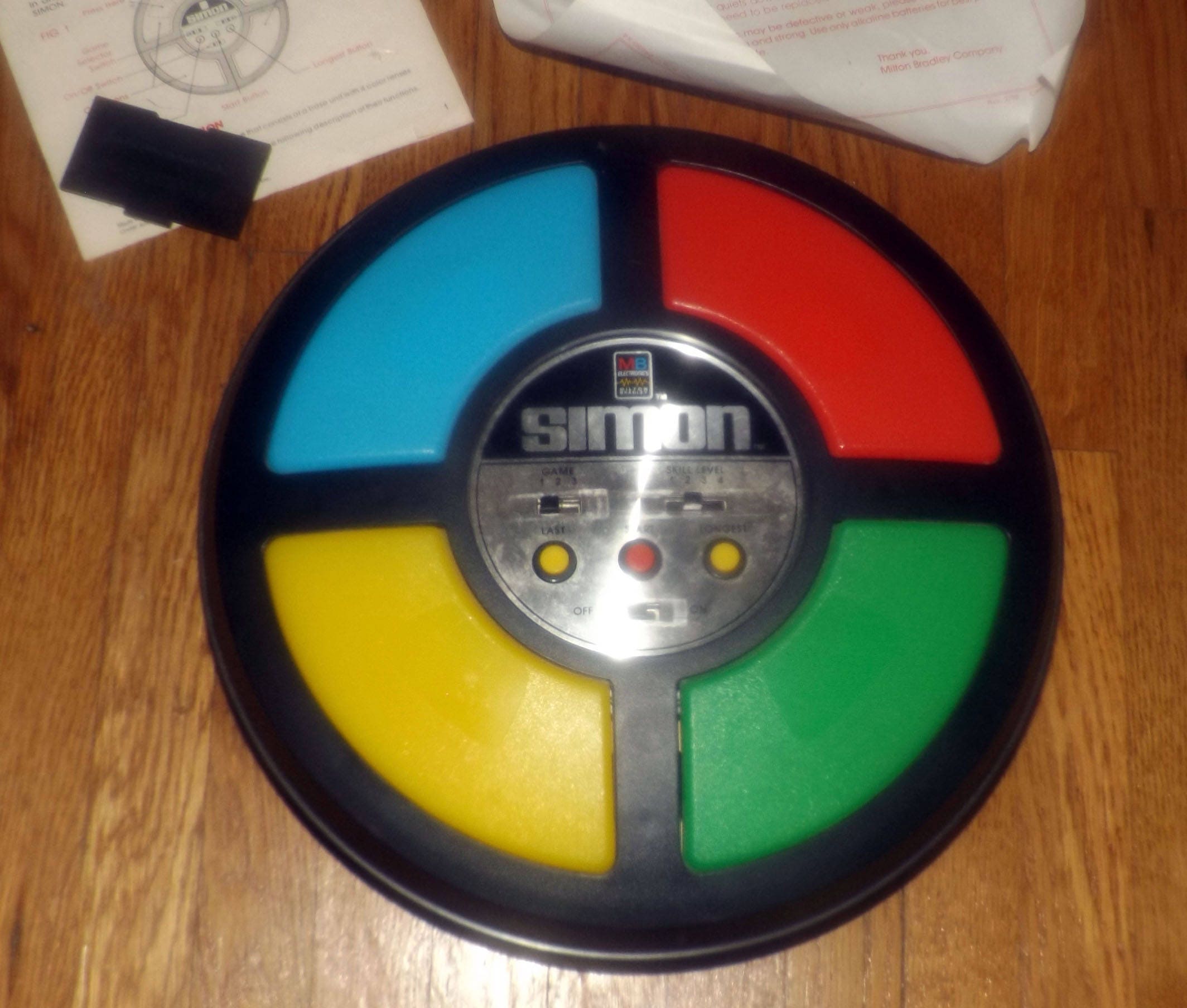 simple simon electronic game