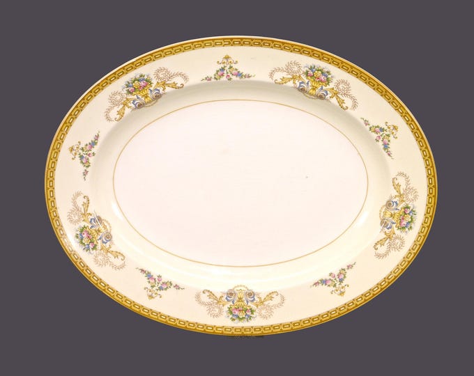 Alfred Meakin MEA3 | Festive oval platter made in England.