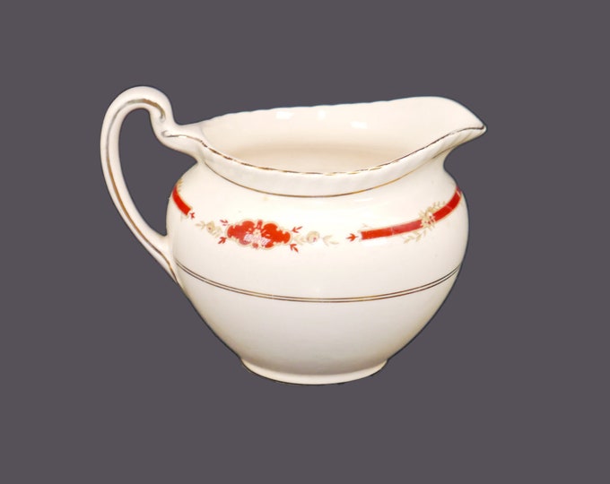 Johnson Brothers Guildford Maroon creamer jug made in England.