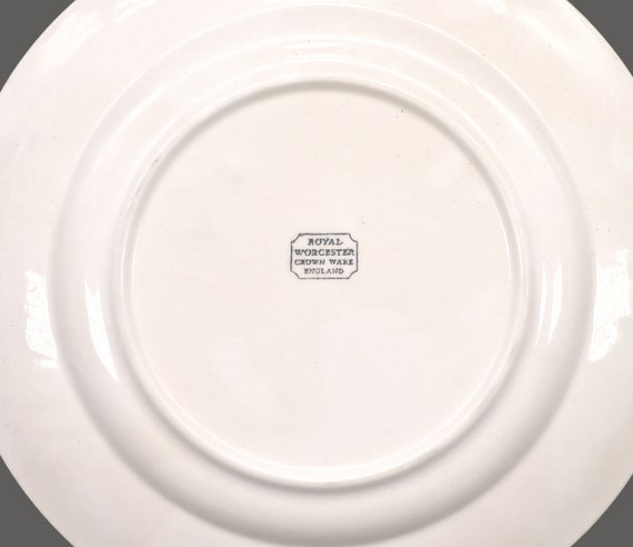 ヴィンテージ ロイヤルウースター ディナープレート：ハニー