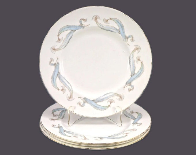 Foley Pride bone china dinner plates designed by Donald Brindley. Made in England. Choose quantity below.