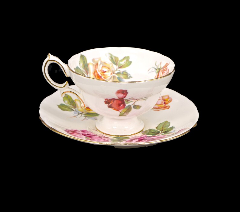 Hammersley Bone China Rose Tea Set 133X Made in Etsy Canada