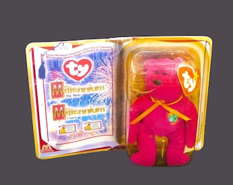 Y2K Millennium the Bear McDonald’s Ty Beanie 2000. Factory sealed.