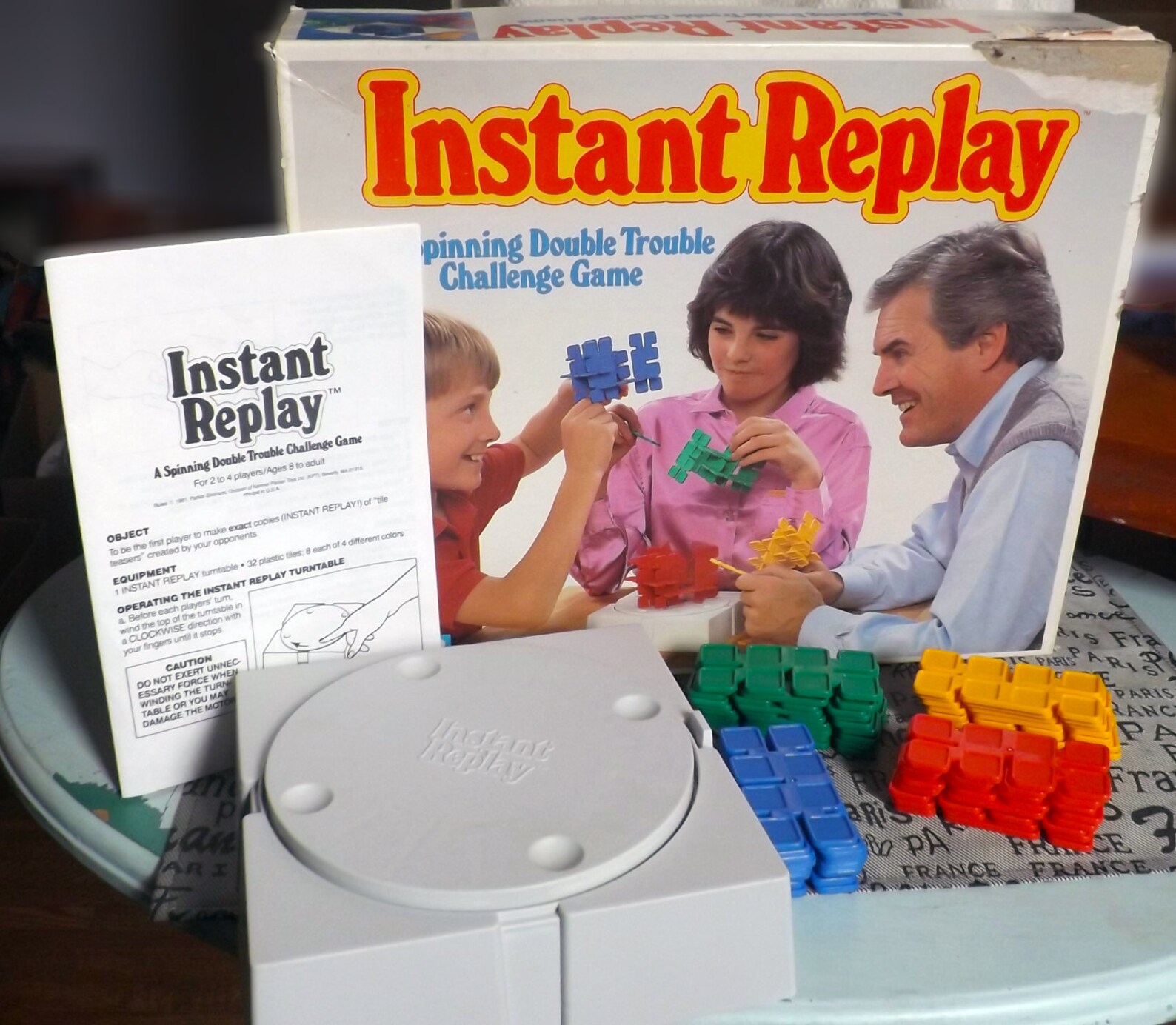 Vintage 1987 Instant Replay board game published by Parker Etsy