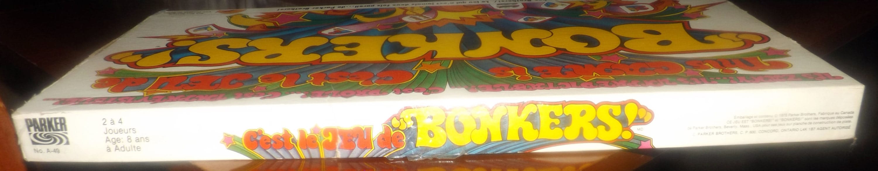 Vintage 1978 Bonkers This Game is Bonkers board game by Etsy