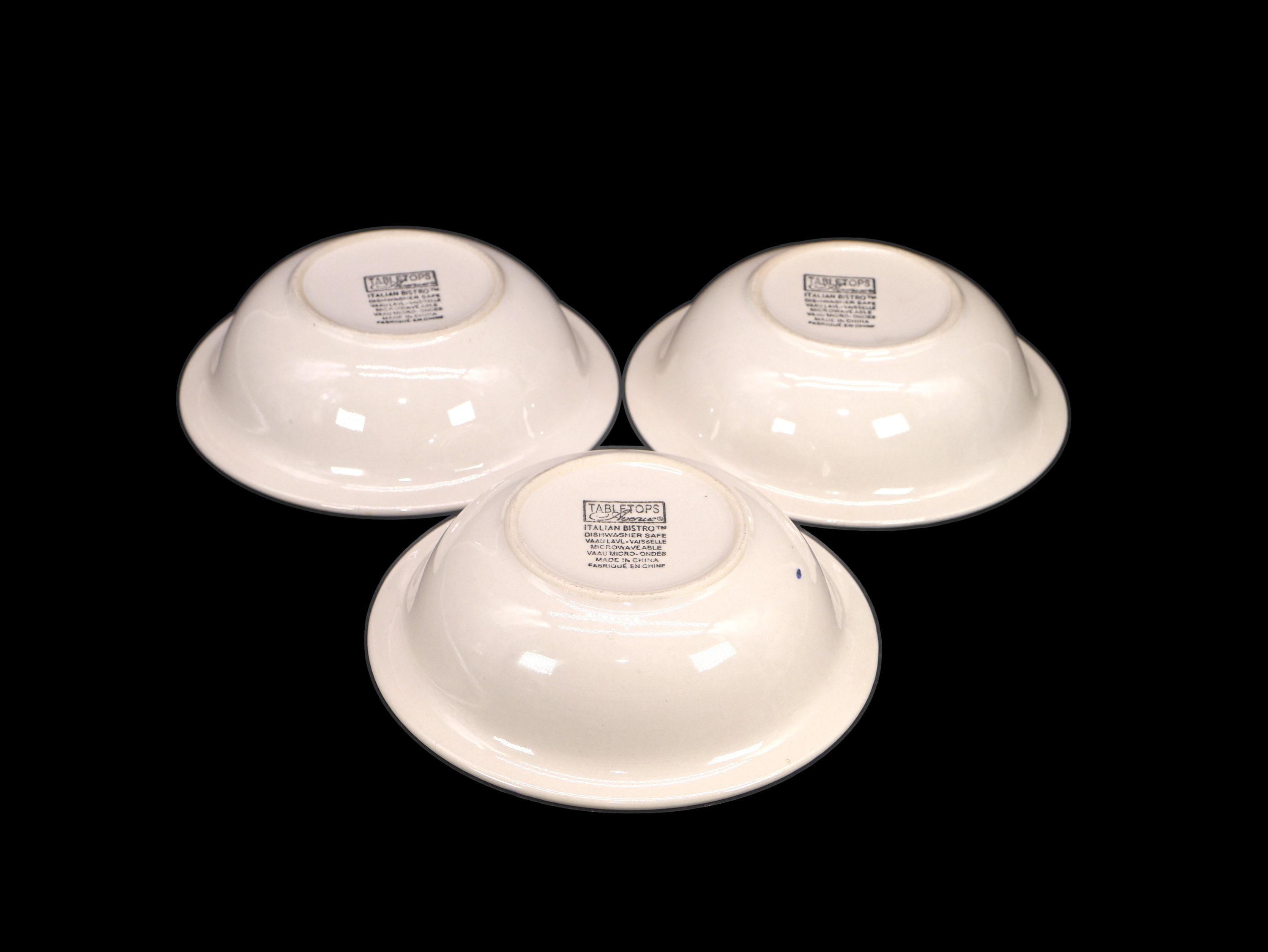 Three Tabletops Avenue Tabletops Unlimited Italian Bistro coupe