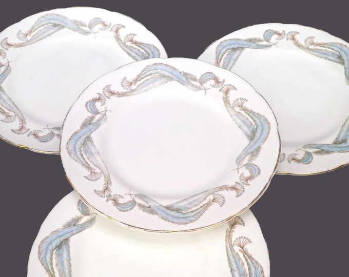Foley Pride Bone China Dessert Plates: Donald Brindley Design, England