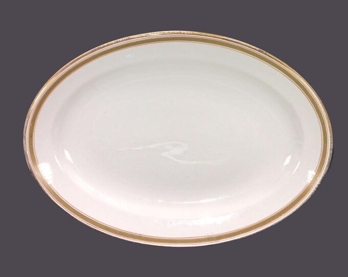 Antique Grindley Marion large oval turkey | meat platter made in England.