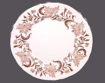Vintage Grosvenor Bone China Rhapsody bread plate made in England.