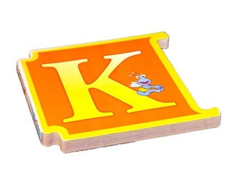 Vintage Sesame Street Letter K Book: Oscar the Grouch, Reader's Digest
