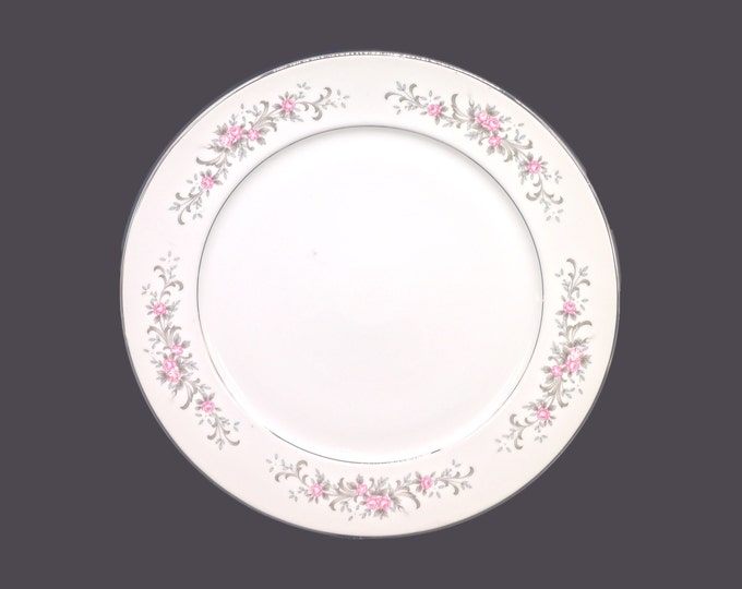 Premiere Fine China Rose Garden 3740 chop plate | service plate | round platter made in Japan.