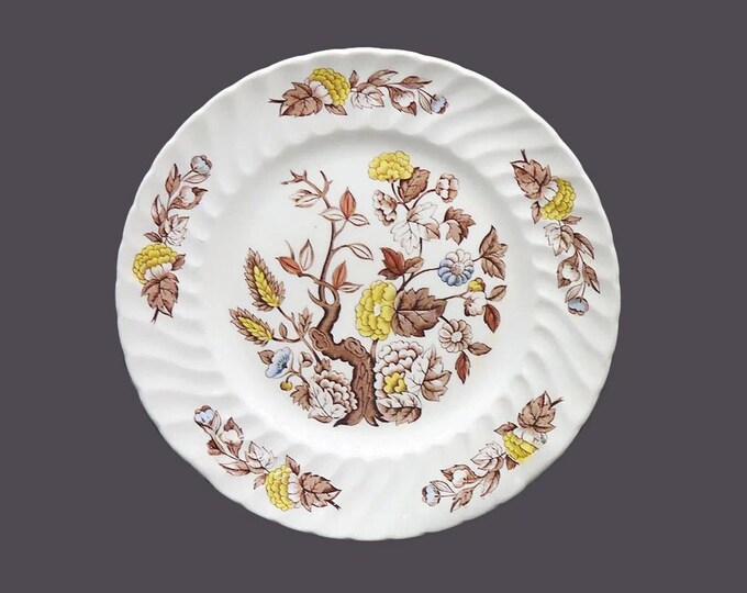 Royal Wessex | Swinnertons Indian Tree Brown dinner plate made in England. Sold individually.