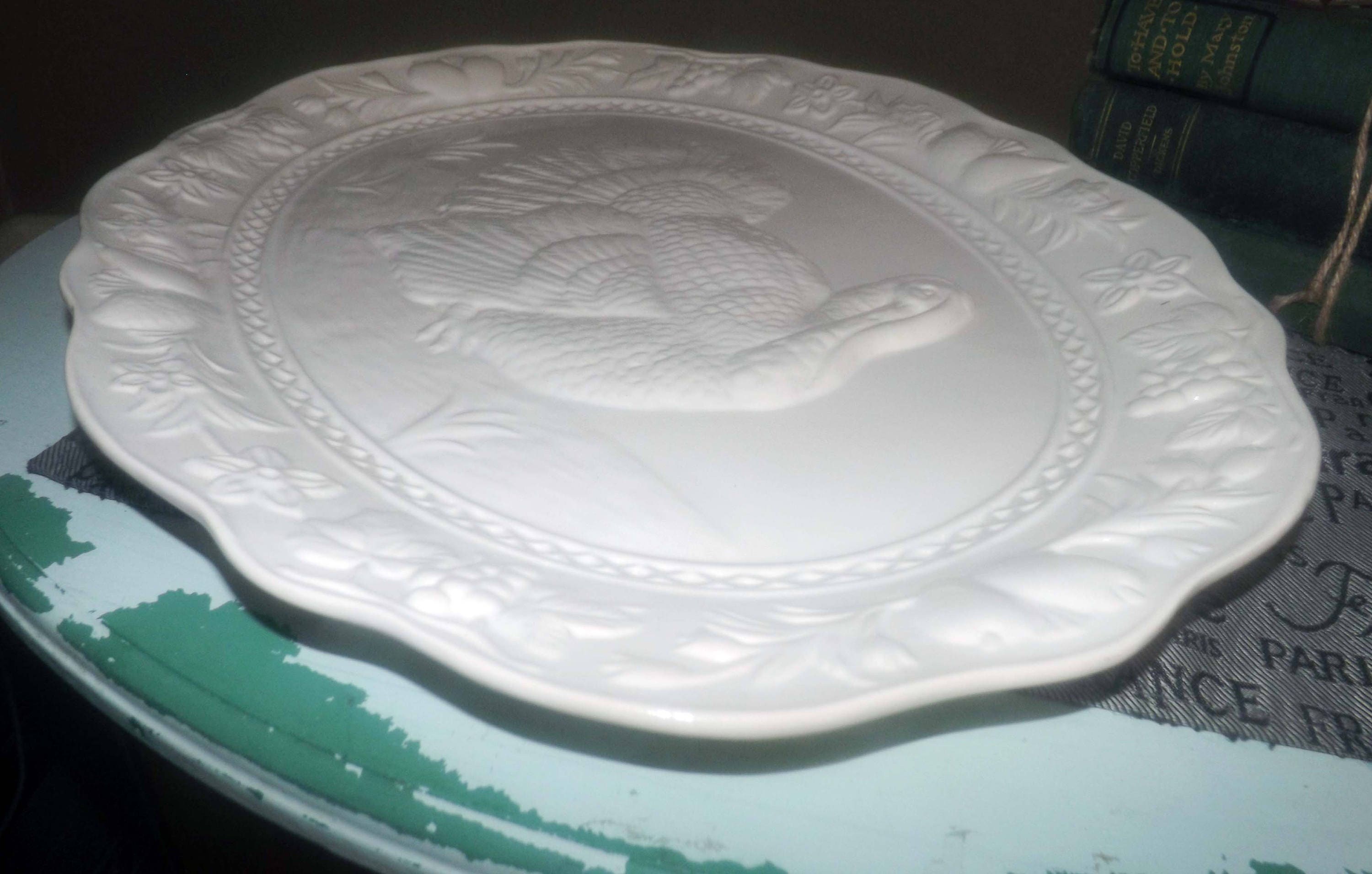 Vintage Himark Chesapeake oval turkey platter made in Portugal