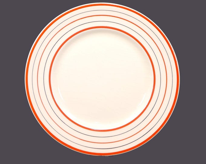 Myott Manchuria 1341B luncheon plate. Art-deco tableware made in England. Sold individually.